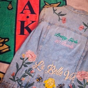 Alpha Kappa Alpha Jean Custom H&M Jacket. Size 12 (Large)